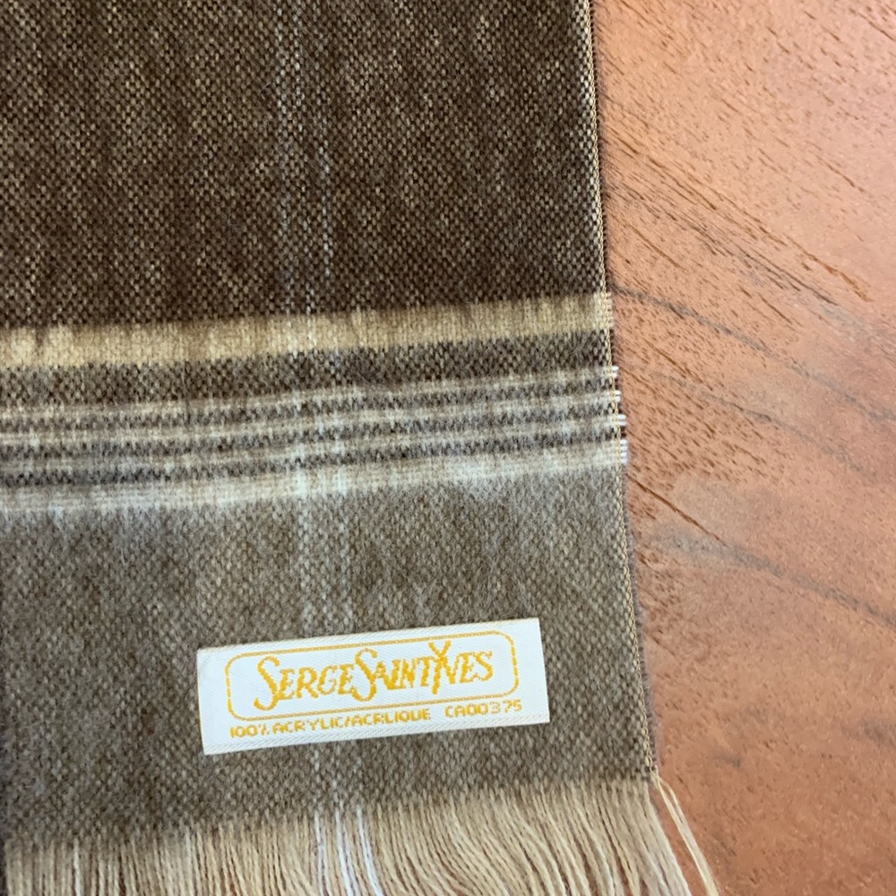 Plaid Vintage scarf .